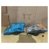 WEELMOTO Headlights for 09-18 Dodge Ram 1500/10-18 Dodge Ram 2500 3500 Models with Factory Quad Style, 2019-2022 Ram 1500 Classic Headlamp Replacement Chrome Housing