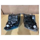 WEELMOTO Headlights for 09-18 Dodge Ram 1500/10-18 Dodge Ram 2500 3500 Models with Factory Quad Style, 2019-2022 Ram 1500 Classic Headlamp Replacement Chrome Housing