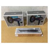 LOT OF 3 Conair Infiniti Pro Hair Tools