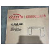 Coaster 801221 Furniture Desk With Chrome Legs