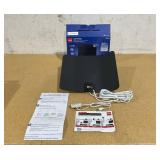 RCA Amplified Indoor Ultra-Thin HDTV Antenna with 65-mile Range