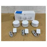 3PCS Google Nest Wifi GJ2CQ AC1200 Dual-Band Mesh Wi-Fi System