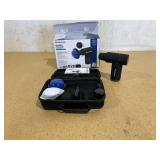 Brookstone Cordless Hot and Cold Percussion Deep Tissue Massager Gun, 6 Intensity Levels