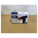 Brookstone Cordless Hot and Cold Percussion Deep Tissue Massager Gun, 6 Intensity Levels