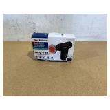 Brookstone Cordless Hot and Cold Percussion Deep Tissue Massager Gun, 6 Intensity Levels