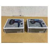 LOT of 2 InfinitiPro by Conair 1875 Watt Texture Styling Hair Dryer for Natural Curls and Waves, Dark Blue, 1 Count 600R