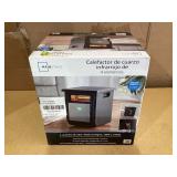 Mainstays New1500W Electric 4-Element Infrared Cabinet Space Heater for Indoor