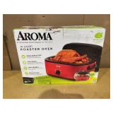 Aroma 18Qt. Electric Roaster Oven with High Dome Lid