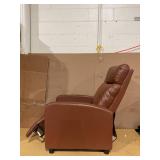 COMHOMA Push Back Recliner with Thick Padded Seat