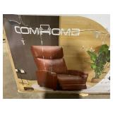 COMHOMA Push Back Recliner with Thick Padded Seat