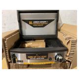 HALO Elite Griddle Propane Gas, Cooking Surface with Wind Proof Design and Dual Burner