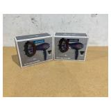 LOT of 2 InfinitiPro by Conair 1875 Watt Texture Styling Hair Dryer for Natural Curls and Waves, Dark Blue, 1 Count 600R