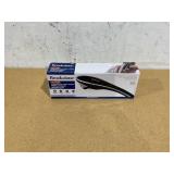 Brookstone Handheld Percussion Body Massager, 4 Vibration Modes, 5 Interchangeable Heads, Black