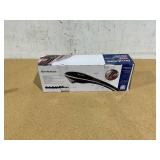 Brookstone Handheld Percussion Body Massager, 4 Vibration Modes, 5 Interchangeable Heads, Black