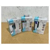 LOT OF 3 Equate Bluetooth Dual-Function Infrared Thermometer, Forehead and Ear Mode