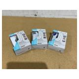 LOT OF 3 Equate Bluetooth Dual-Function Infrared Thermometer, Forehead and Ear Mode