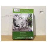 Mainstays Albany Lane 3 Piece Bistro Set, Black