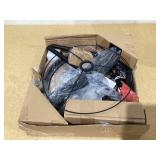 Mainstays 54-inch Mid-Century Style Floor Lamp, with Faux Wood Finished Table