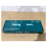 onn. Full Motion Ceiling TV Mount for 26" to 65" TVs, Hold up to 110 lbs