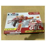 XSHOT Hyper Gel Trace Fire Blaster, Outdoor, (10,000 Hyper Gel Pellets) by ZURU, Ages 14+