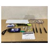 EastPoint Sports 2-in-1 Volleyball and Badminton Set, Adjustable Height Net Set with all Accessories