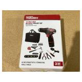 Hyper Tough 12V Max Lithium-Ion Cordless 3/8-inch Drill Driver 50-Piece Project Kit and 1.5Ah Battery, 99312