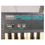 Cassette Boom Box and small keyboard