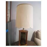 Lamp and Vintage End Table