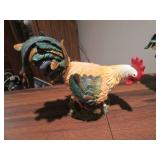 2 Big Chickens, Roosters,