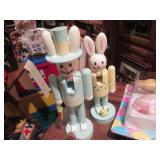 Easter Lot with Lots of Rabbits