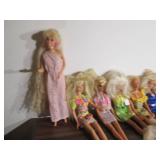 Vintage Barbie and Maybe some cousins.