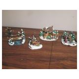 4 Piece Christmas Display Setting