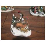 4 Piece Christmas Display Setting