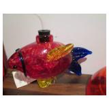 Wooden Apples and Glass Fish