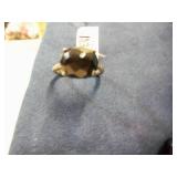 Black Agate Necklace, Ring and Earrings