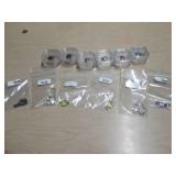 20CTW CRYSTAL QTZ 6 LAB RUBIES