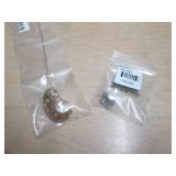 RHODIUM PLATED STERLING SILVER PENDANT