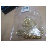 18K 0VER S/S POPCORN LINK CHAIN