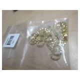 18K 0VER S/S POPCORN LINK CHAIN