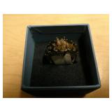 SMOKEY QUARTZ RING SIZE 9