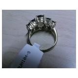 SMOKEY QUARTZ RING SIZE 9