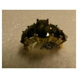 SMOKEY QUARTZ RING SIZE 9