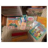 Lot of Vintage Toys and Childrenâs Books