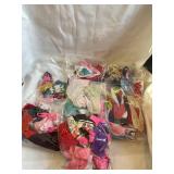 Lot of Homemade Barbie Doll Clothes