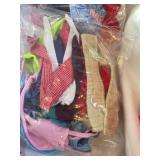 Lot of Homemade Barbie Doll Clothes