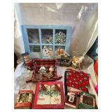Collection of Holiday Decorations and Accessories