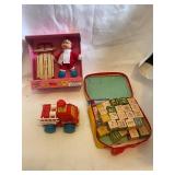 Vintage Toy Collection: Sled Doll, Push