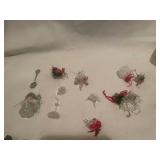 A Collection of Small Glass FigurinesÂ 