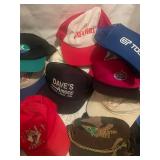 Collection of Vintage Logo Baseball Caps - Set of 10