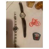 Assorted Jewelry Collection with Watches, Necklace, and More